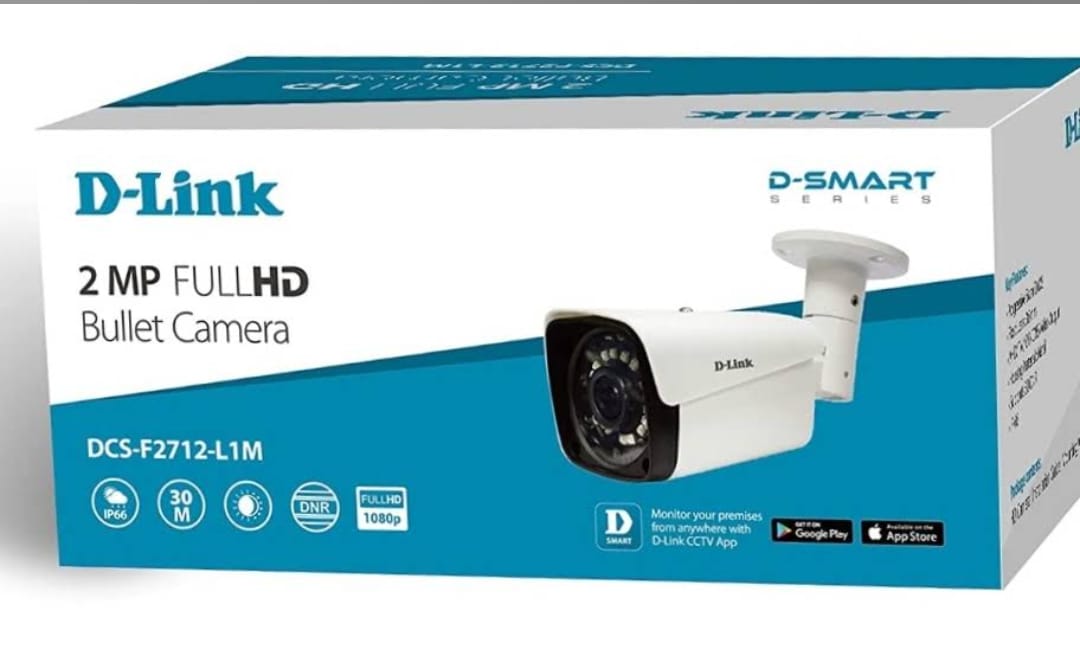 D-Link 2MP Full HD Outdoor Bullet Security Camera Patna